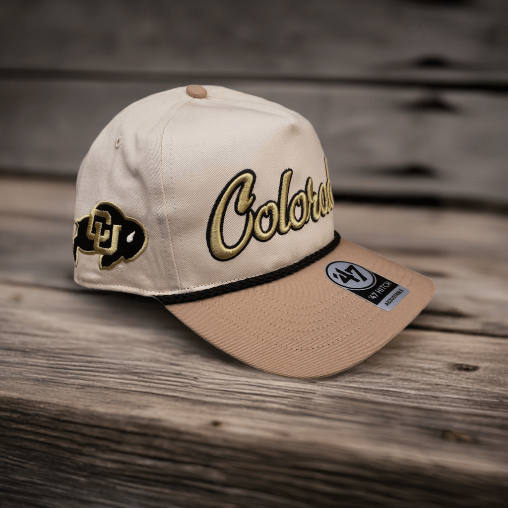 '47 Brand Colorado Script Natural Two-Tone Rope Hat