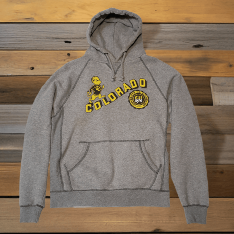Blue 84 Grey Marching Buffalo Hoodie