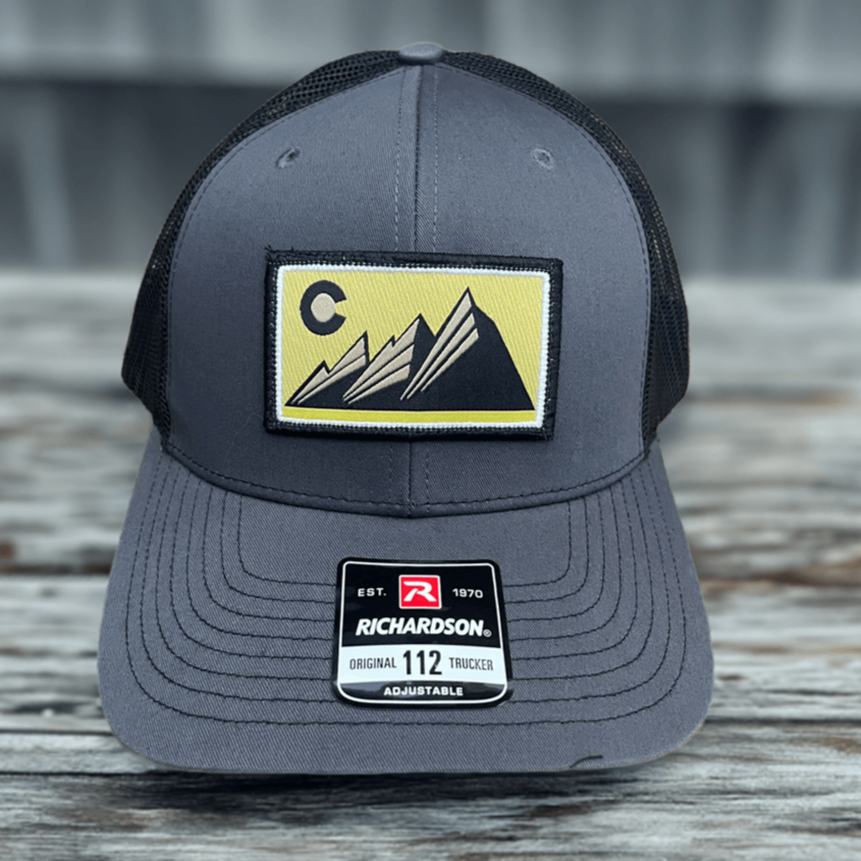 Boulder Store Black & Gold Flatiron Trucker Hat