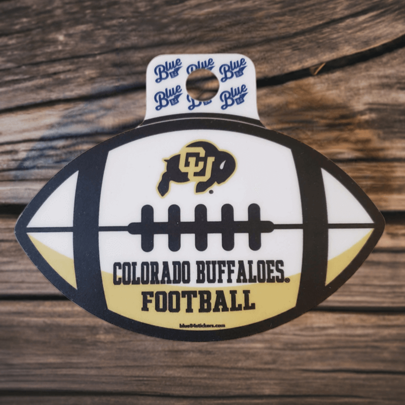 CU Boulder Football Sticker