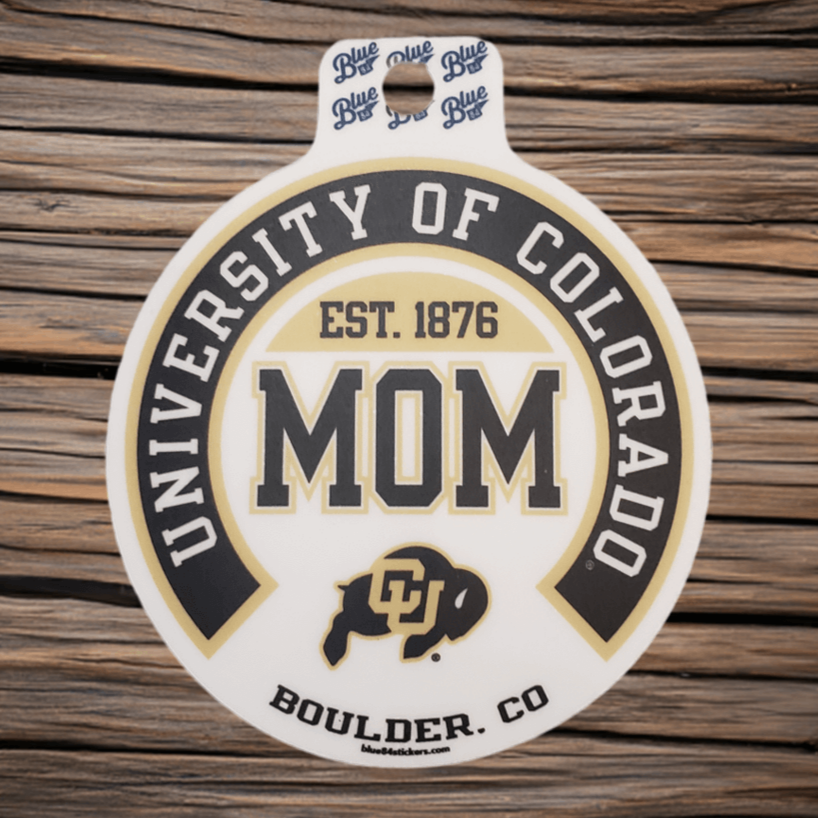 CU Boulder Mom Sticker