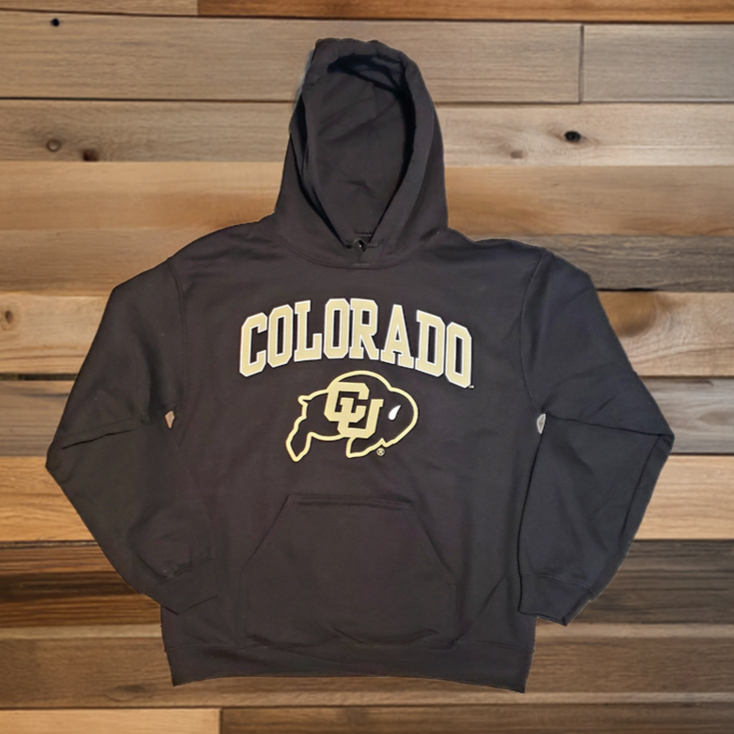 Gildan Black Colorado Buffaloes Hoodie