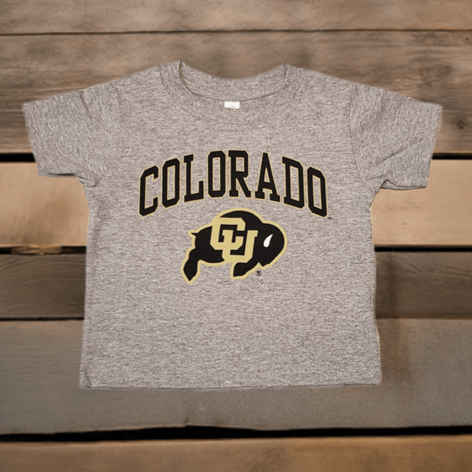 TODDLER Gray Colorado Buffaloes T-Shirt