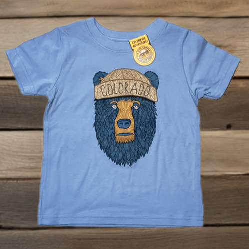Toddler Colorado Bear Shirt (Blue)