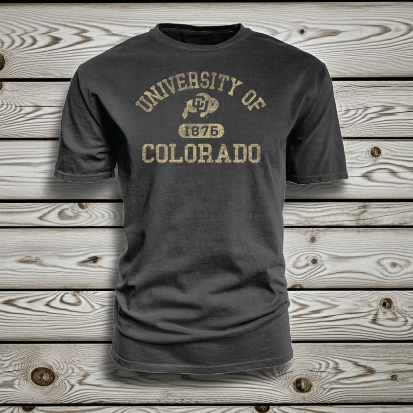 Colorado Buffaloes Charcoal Break Camp T-Shirt