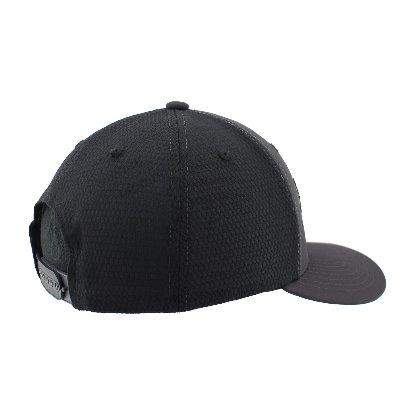 Zephyr Classic Ralphie Charcoal and Black Hex Mesh Trucker Hat