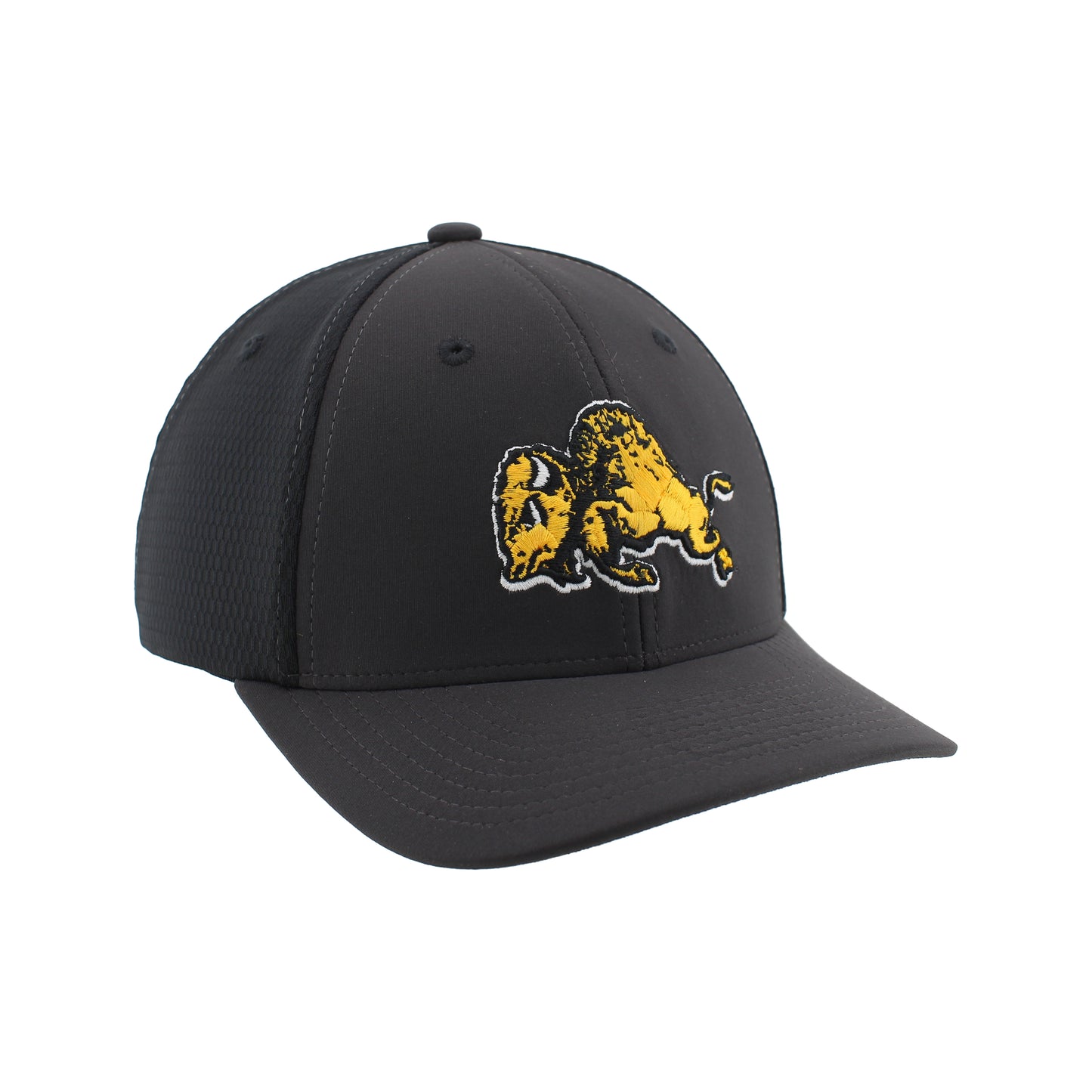 Zephyr Classic Ralphie Charcoal and Black Hex Mesh Trucker Hat