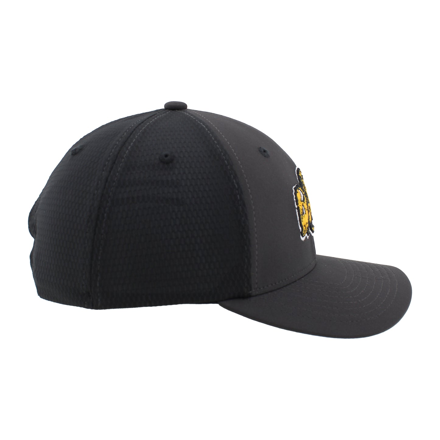 Zephyr Classic Ralphie Charcoal and Black Hex Mesh Trucker Hat