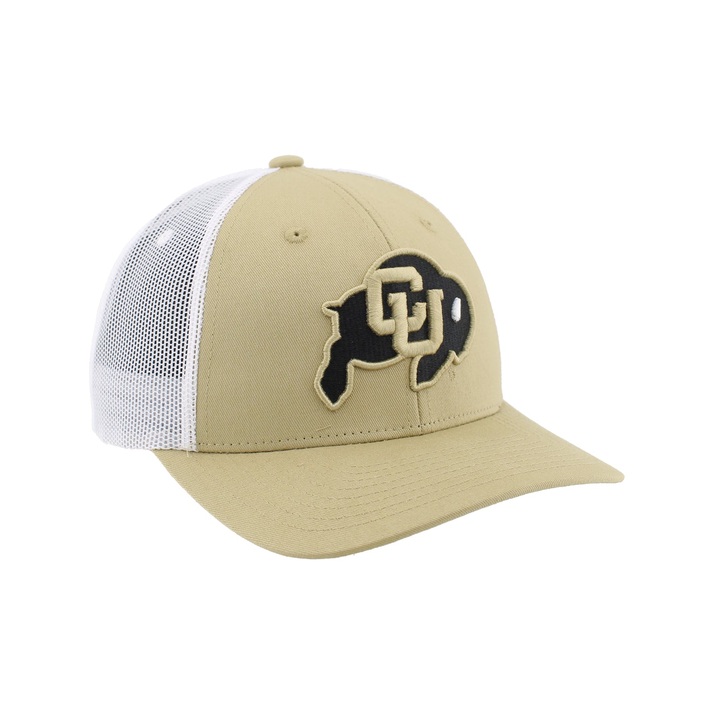 Zephyr Gold and White Colorado Buffaloes Trucker Hat