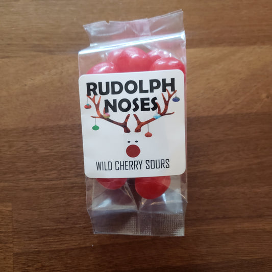 Rudolph Noses Holiday Candy