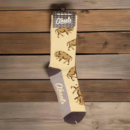 Aksels Adult Buffalo Socks
