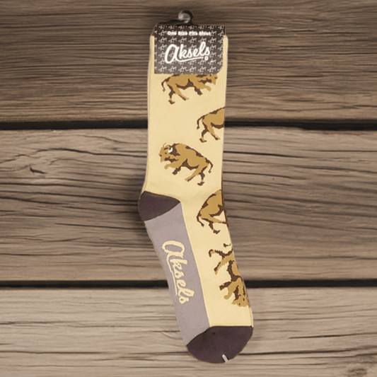Aksels Adult Buffalo Socks