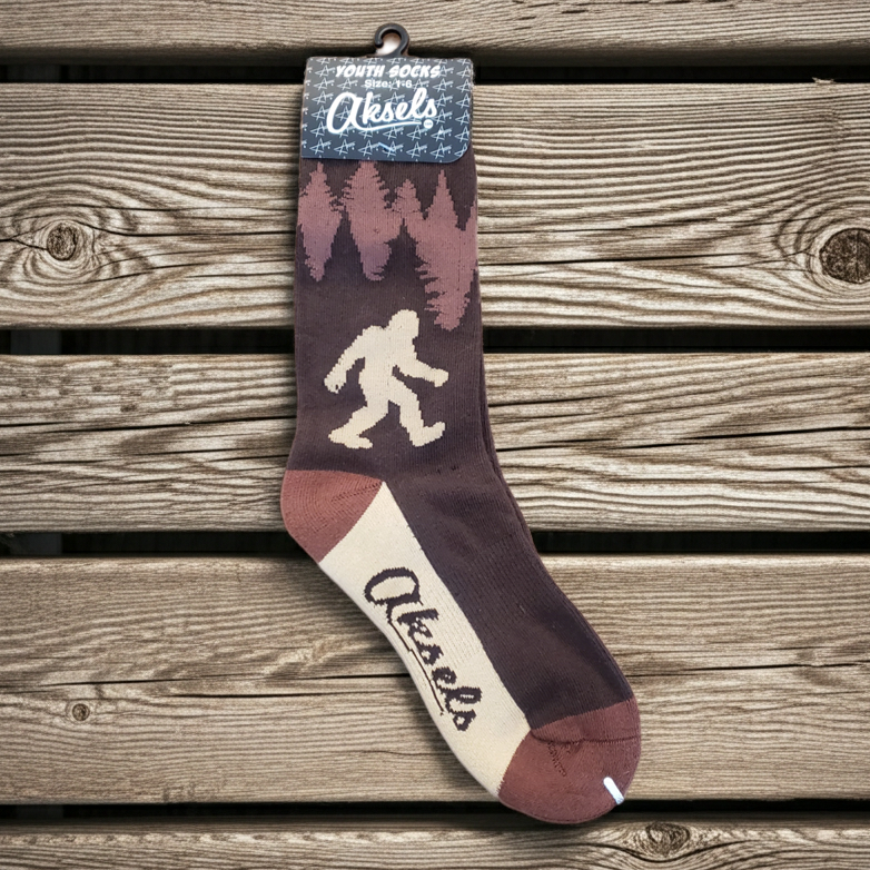 Aksels Bigfoot Youth Socks