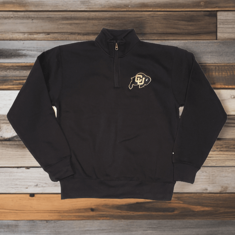 Colorado Buffaloes Black Quarter Zip