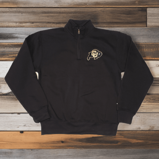 Colorado Buffaloes Black Quarter Zip