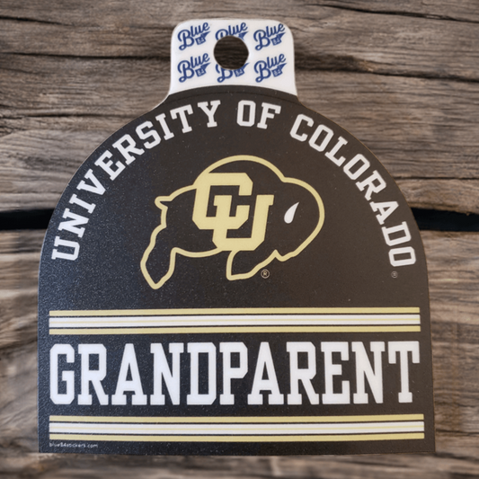 CU Boulder Grandparent Sticker