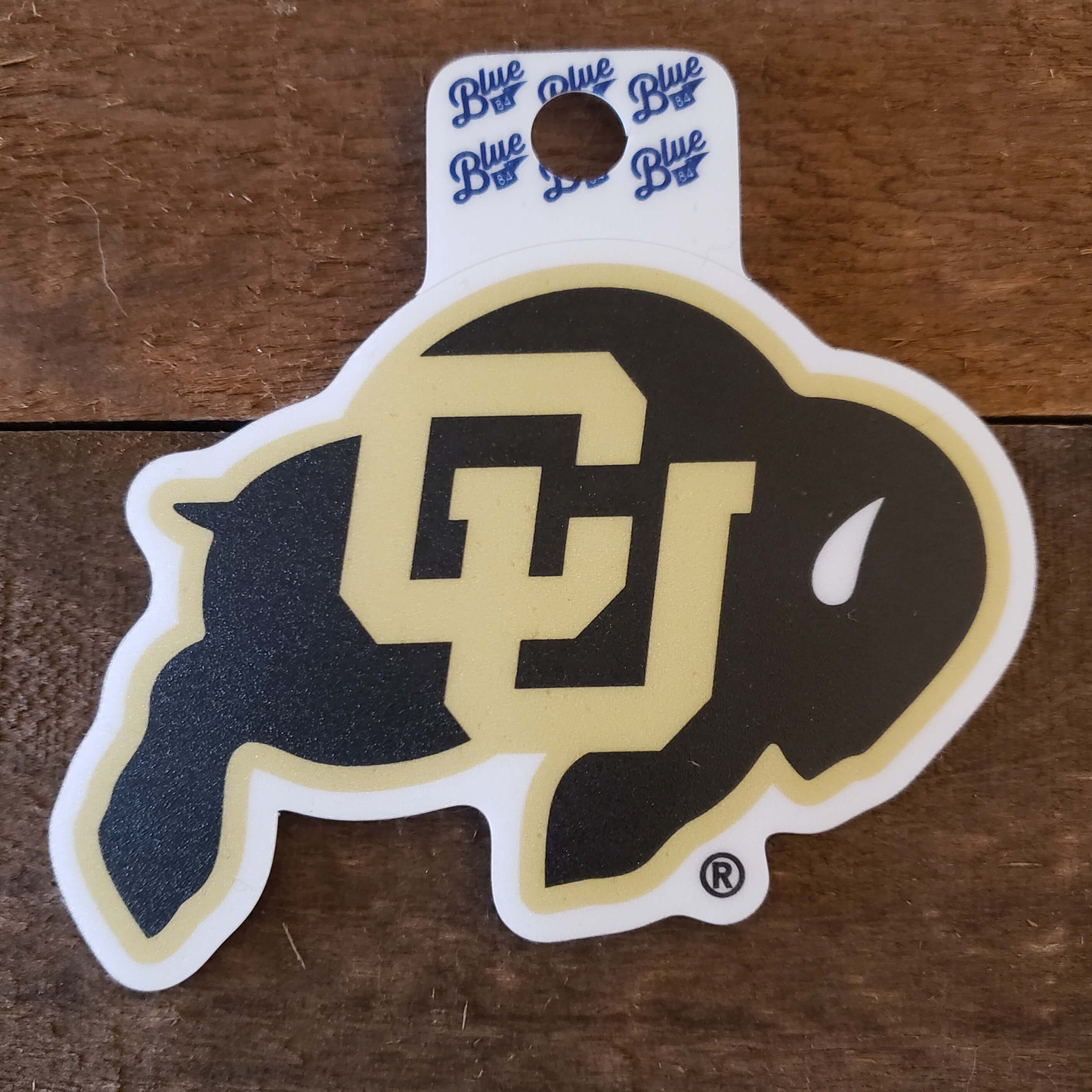 CU Boulder Ralphie Sticker – The Boulder Store