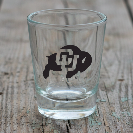 University of Colorado 2oz Shot Glass
