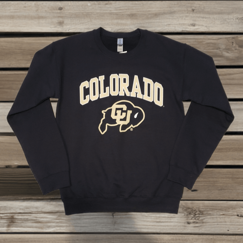 Gildan CU Black Crewneck Sweatshirt