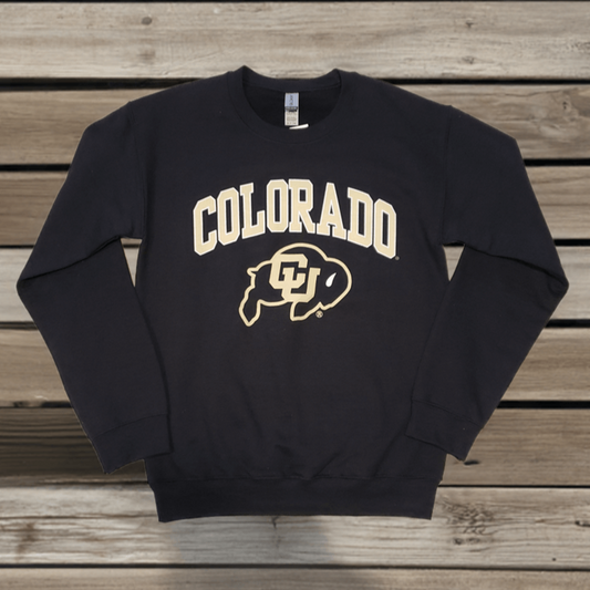 Gildan CU Black Crewneck Sweatshirt