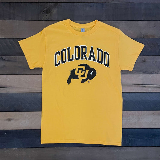 Gold Colorado Buffaloes Gildan T-Shirt