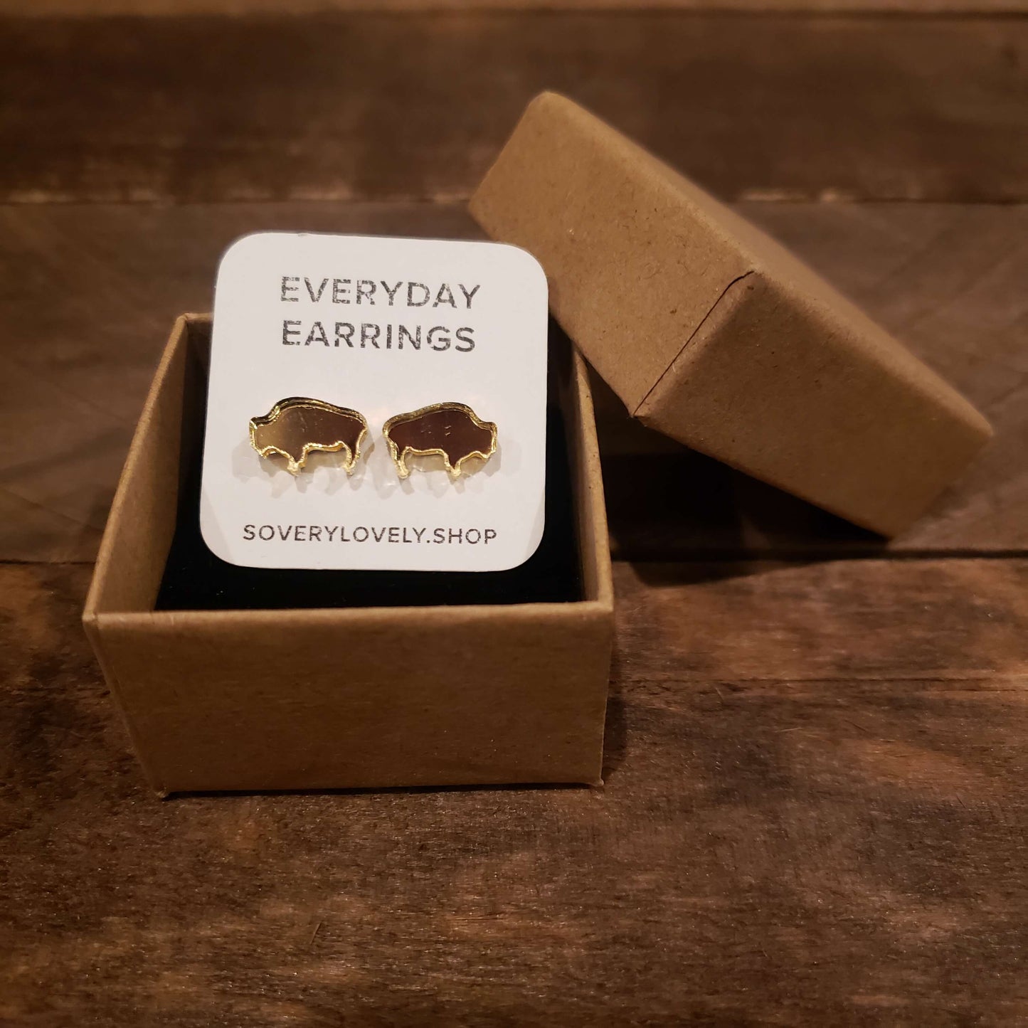 Buffalo Earrings