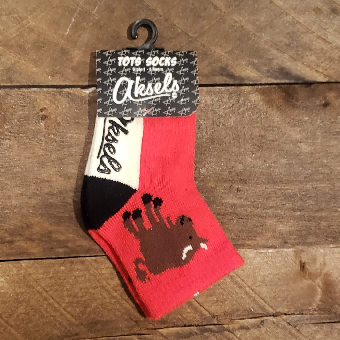 Red Buffalo Tot Socks